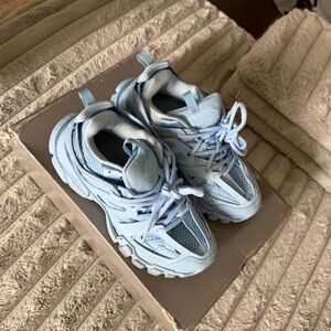 Balenciaga Light Blue Men's Sneakers
